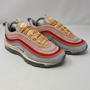 Nike Air Max 97 Sneakers Football Grey Light Thistle Women's Size 9.5 CW5588 001